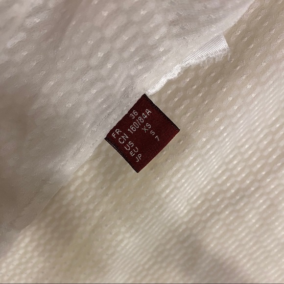 Comptoir Des Cotonniers - sheer textured blouse - Picture 5 of 5